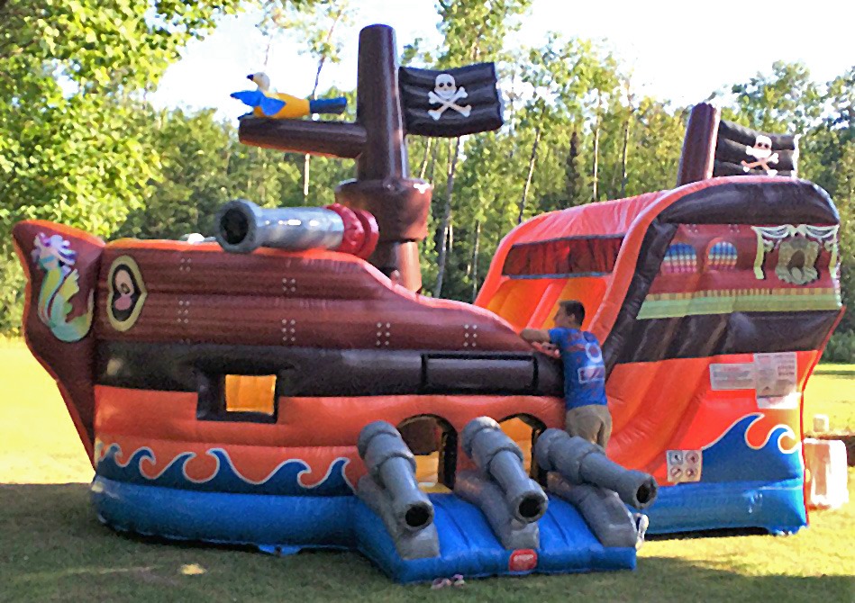 Pirate Ship Bounce House